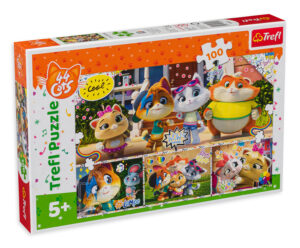 Пъзел Trefl от 100 части - Сладки приятели