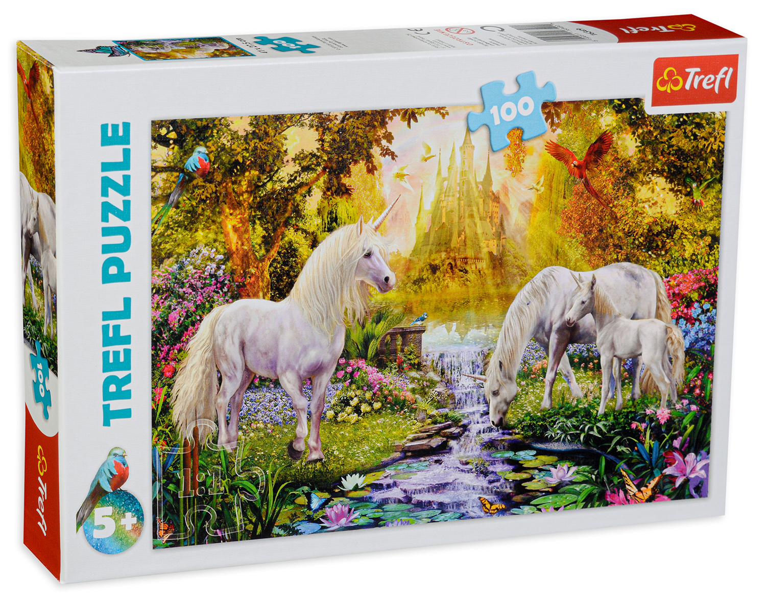 Пъзел Trefl от 100 части - Тайната градина