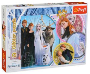Пъзел Trefl от 100 части - Замръзналото кралство 2