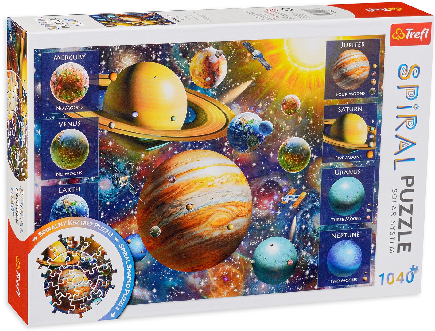 Пъзел Trefl от 1040 части - Слънчевата система