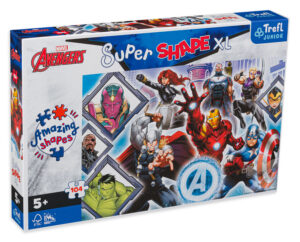 Пъзел Trefl от 104 XXL части - Любимите отмъстители