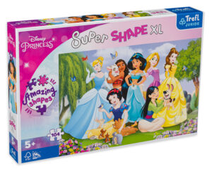 Пъзел Trefl от 104 XXL части - Принцеси в градината