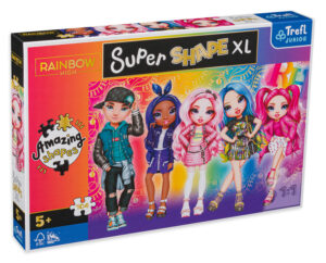 Пъзел Trefl от 104 XXL части - Рейнбоу Хай стил