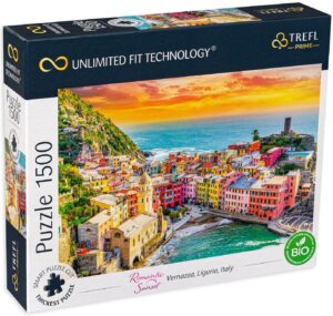 Пъзел Trefl от 1500 части - Лигурия, Италия