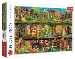 Пъзел Trefl от 1500 части - Приказна библиотечка
