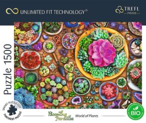 Пъзел Trefl от 1500 части - Светът на растенията