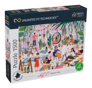 Пъзел Trefl от 1500 части - в ботаническата градина