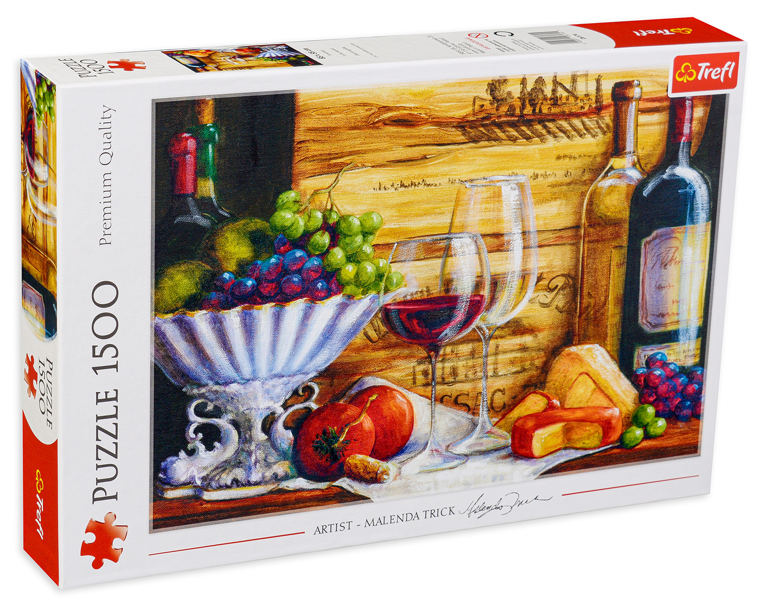 Пъзел Trefl от 1500 части - Винарна