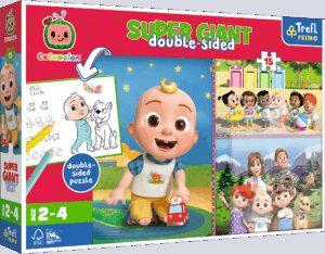 Пъзел Trefl от 15 части - Cocomelon, Честит ден на приятелството