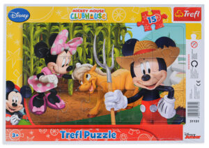 Пъзел Trefl от 15 части - На село