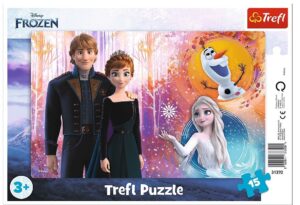 Пъзел Trefl от 15 части - Замръзналото кралство, Щастливи спомени