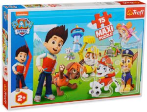 Пъзел Trefl от 15 XXL части - Забавният Пес Патрул