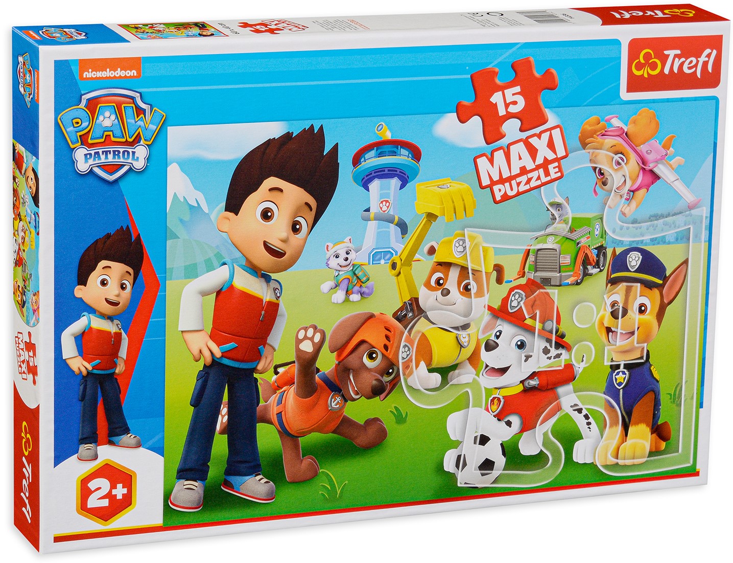 Пъзел Trefl от 15 XXL части - Забавният Пес Патрул