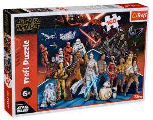 Пъзел Trefl от 160 части - Герои и Междузвездни войни