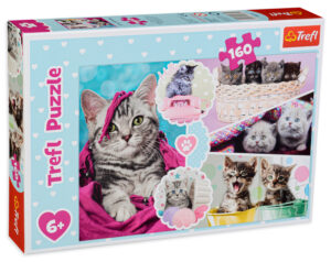 Пъзел Trefl от 160 части - Котенца