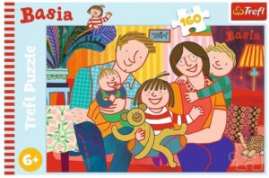 Пъзел Trefl от 160 части - Семейството на Базия