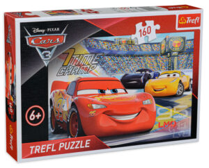 Пъзел Trefl от 160 части - Светкавицата МакКуин, шампион