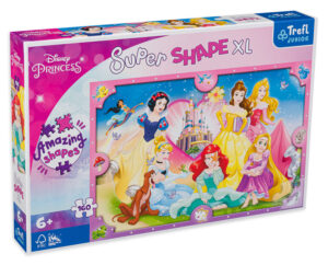 Пъзел Trefl от 160 XXL части - Розовият свят на принцесите