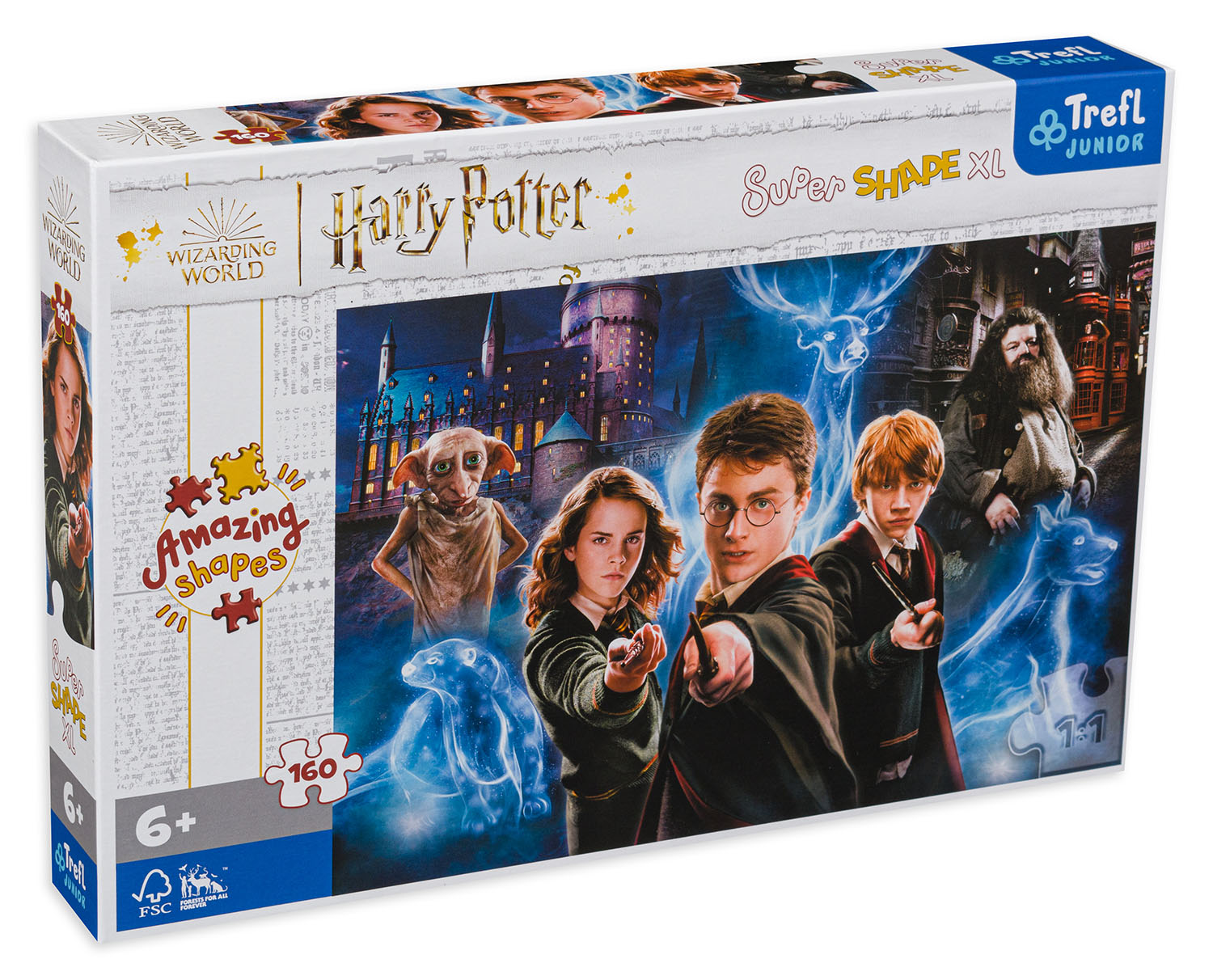 Пъзел Trefl от 160 XXL части - Вълшебният свят на Хари Потър