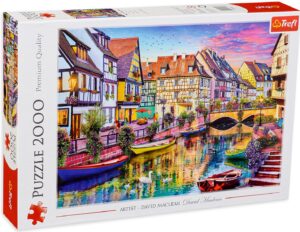 Пъзел Trefl от 2000 части - Колмар, Франция