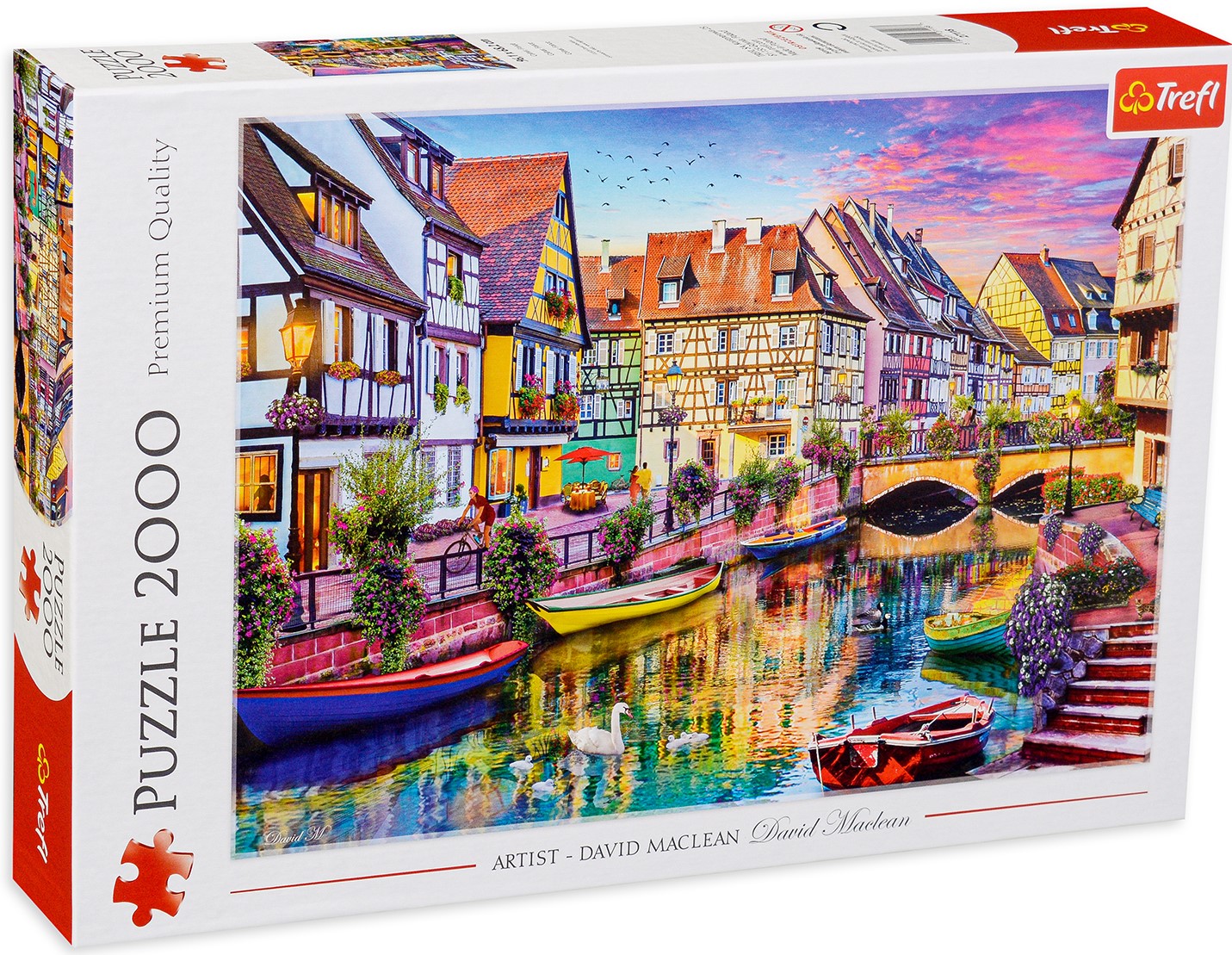 Пъзел Trefl от 2000 части - Колмар, Франция