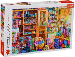 Пъзел Trefl от 2000 части - Котешки рай