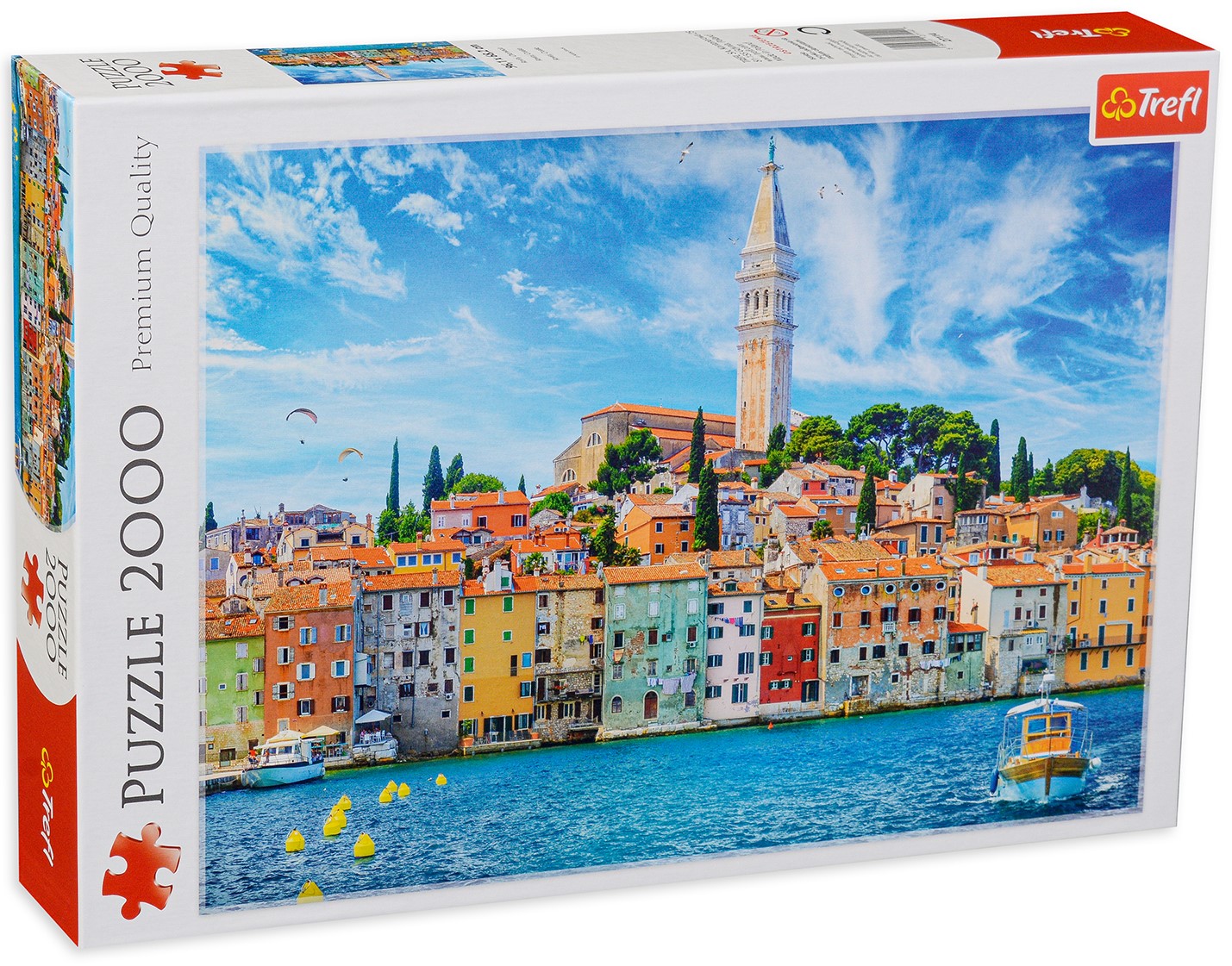 Пъзел Trefl от 2000 части - Ровин, Хърватска