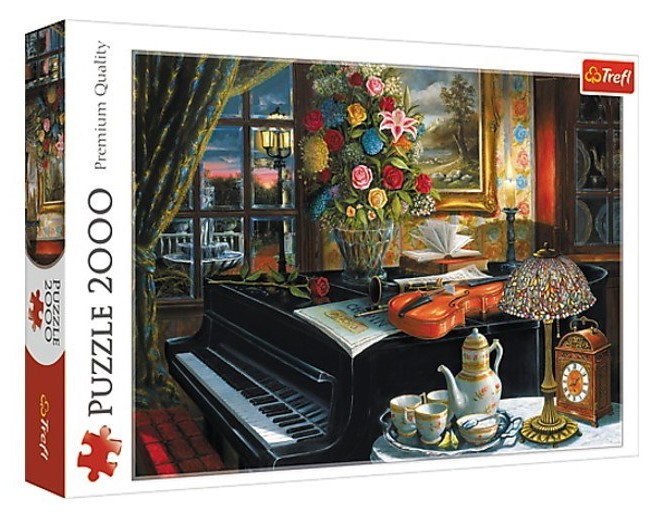 Пъзел Trefl от 2000 части - Звуците на музиката