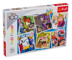 Пъзел Trefl от 200 части - Героите на Дисни