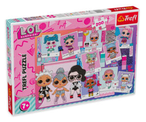 Пъзел Trefl от 200 части - Сладки кукли