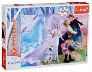 Пъзел Trefl от 200 части - Замръзналото кралство 2