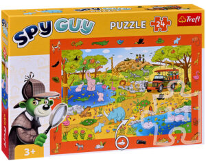 Пъзел Trefl от 24 части - Spy Guy, сафари