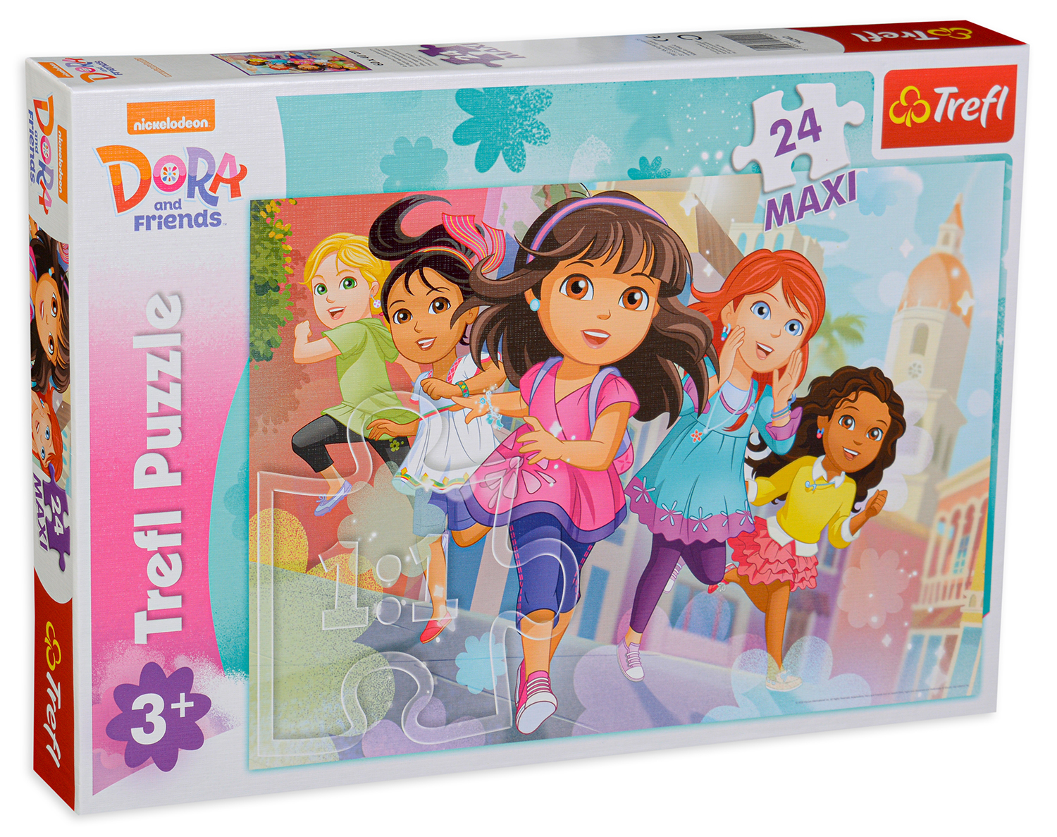 Пъзел Trefl от 24 макси части - Дора и приятели