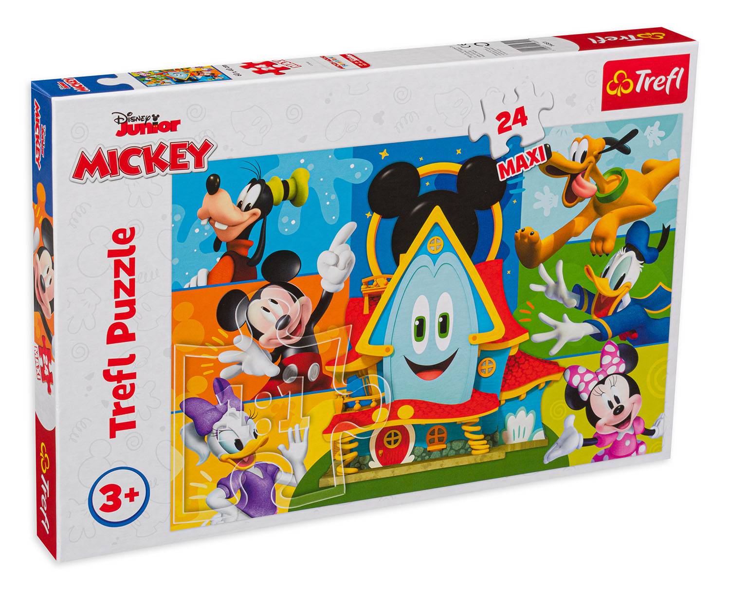 Пъзел Trefl от 24 макси части - Мики Маус и приятели