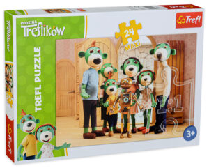 Пъзел Trefl от 24 макси части - Семеен портрет