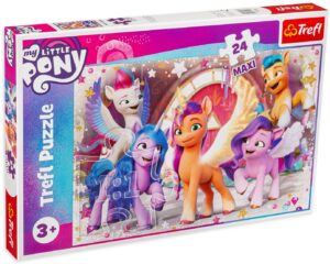 Пъзел Trefl от 24 макси части - Сладки понита