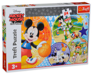 Пъзел Trefl от 24 макси части - Време за спорт