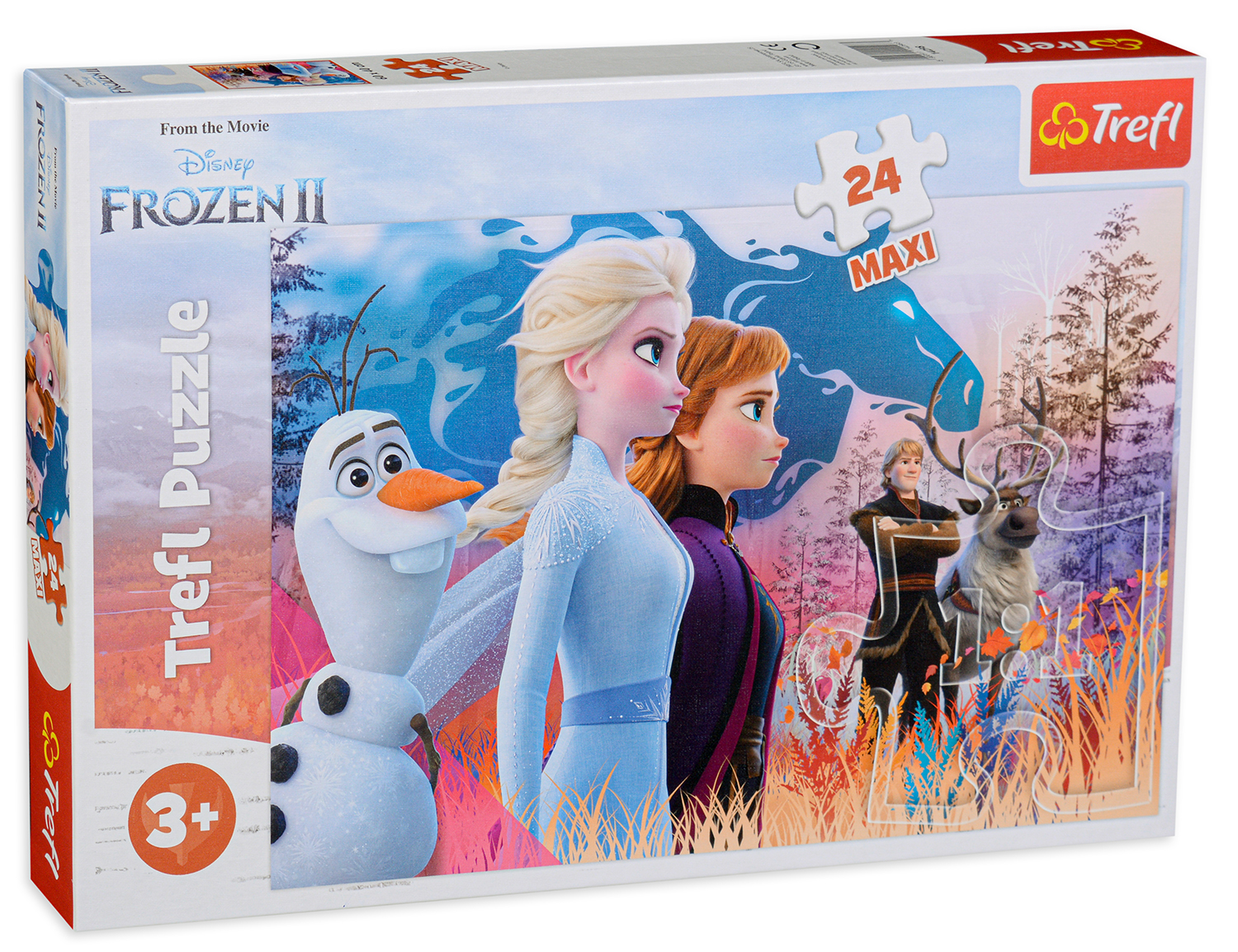 Пъзел Trefl от 24 макси части - Замръзналото кралство 2, Магическо пътешествие