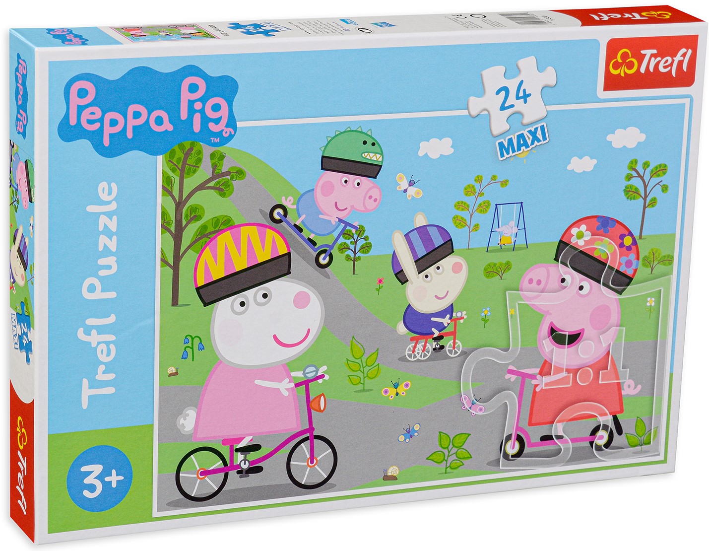 Пъзел Trefl от 24 макси части - Прасенцето Пепа