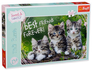 Пъзел Trefl от 260 части - Котешки лапи