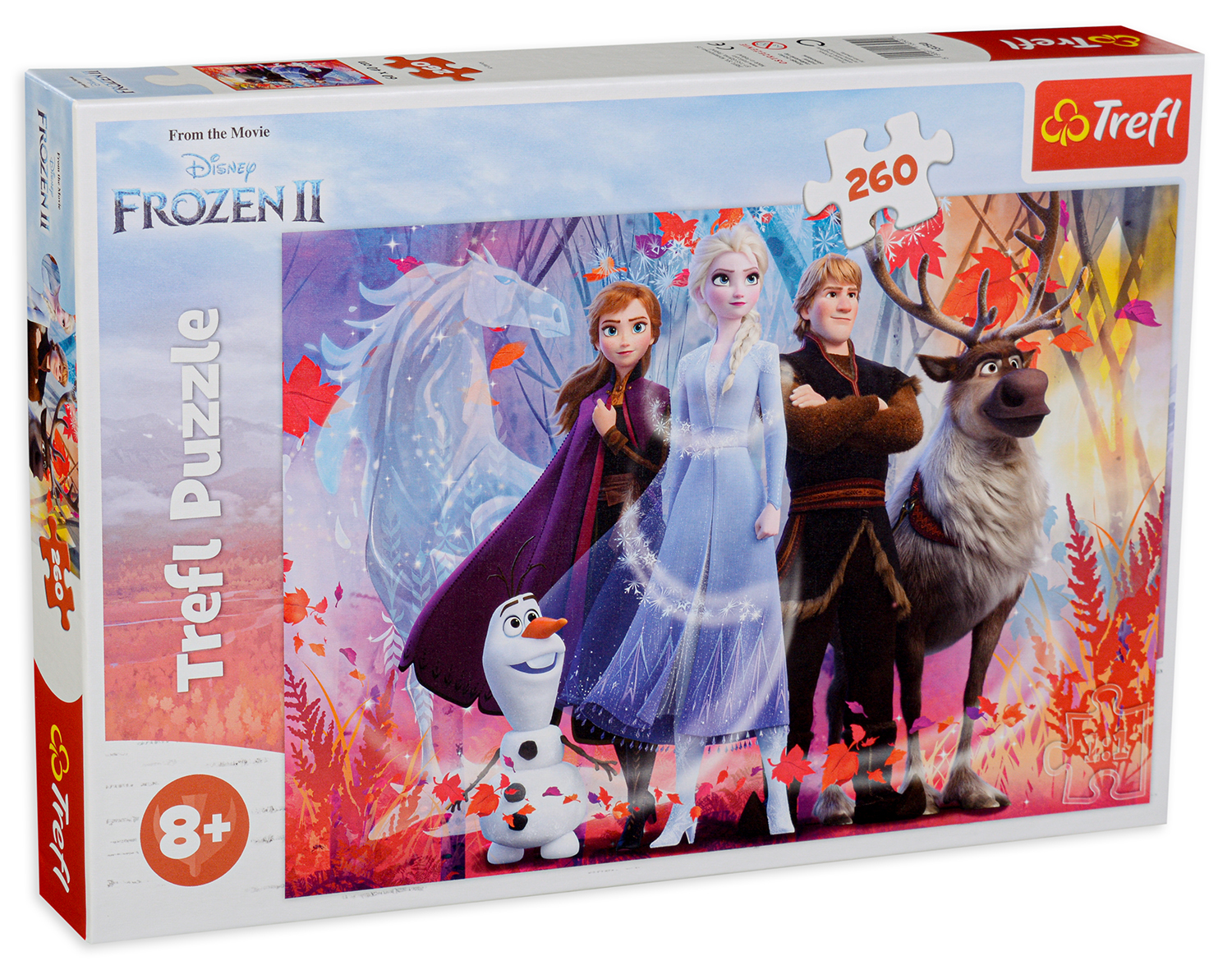 Пъзел Trefl от 260 части - Приключения в Замръзналото кралство 2