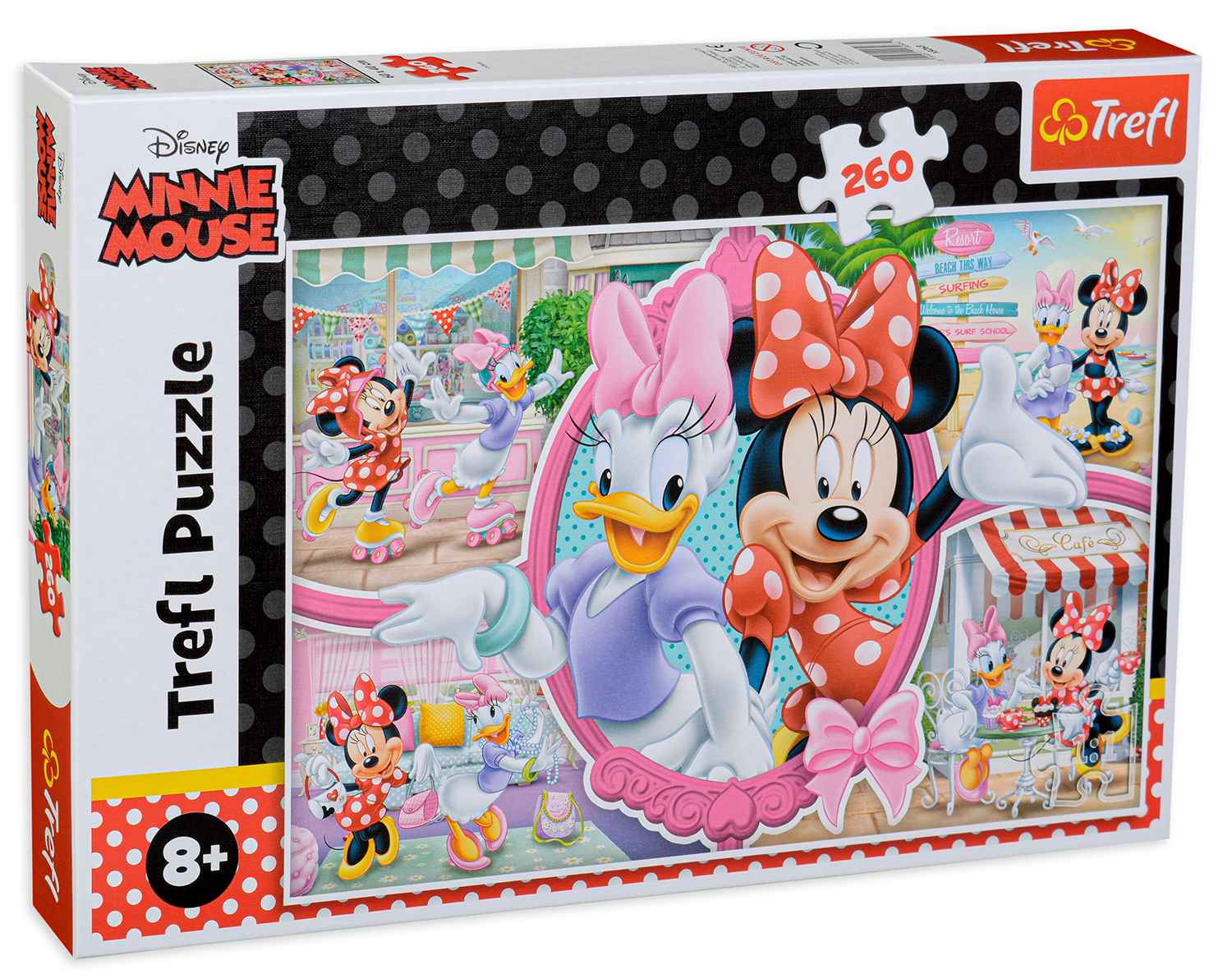 Пъзел Trefl от 260 части - Щастливият ден на Мини Маус