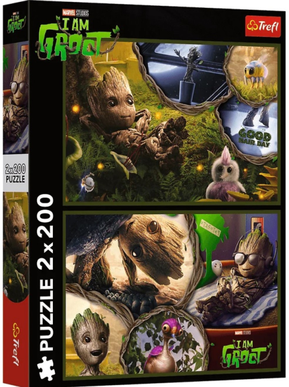 Пъзел Trefl от 2 x 200 части - Аз съм Грут