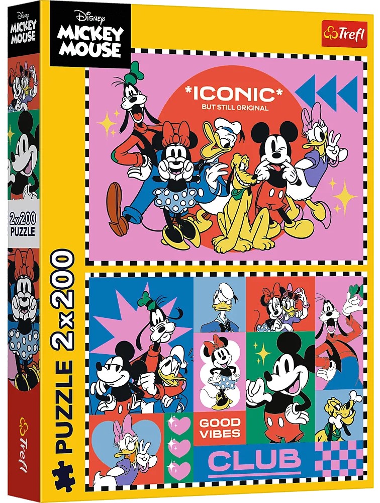 Пъзел Trefl от 2 x 200 части - Време с приятели