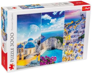 Пъзел Trefl от 3000 части - Гръцка ваканция