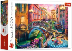 Пъзел Trefl от 3000 части - Вечер във Венеция