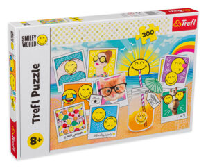 Пъзел Trefl от 300 части - Смайли на ваканция