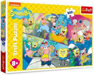 Пъзел Trefl от 300 части - Спондж Боб в Бикини Ботъм