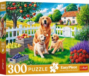 Пъзел Trefl от 300 XXL части - Кучета на село