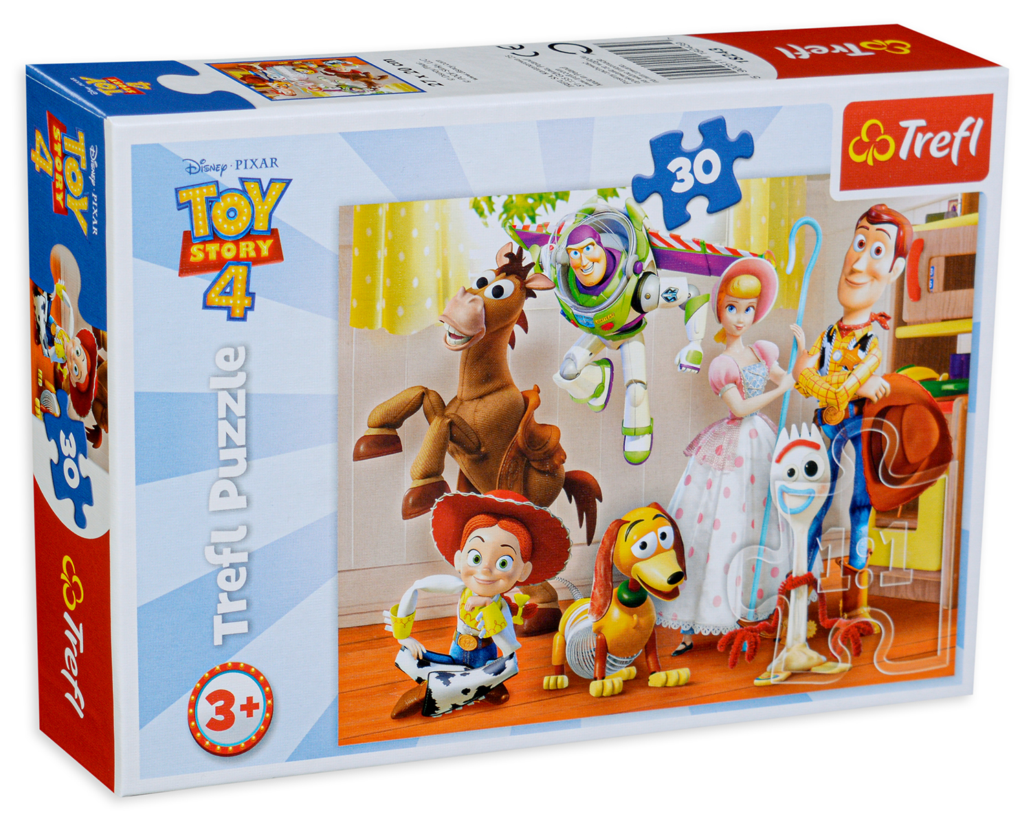 Пъзел Trefl от 30 части - Играта на играчките, Готови за игра